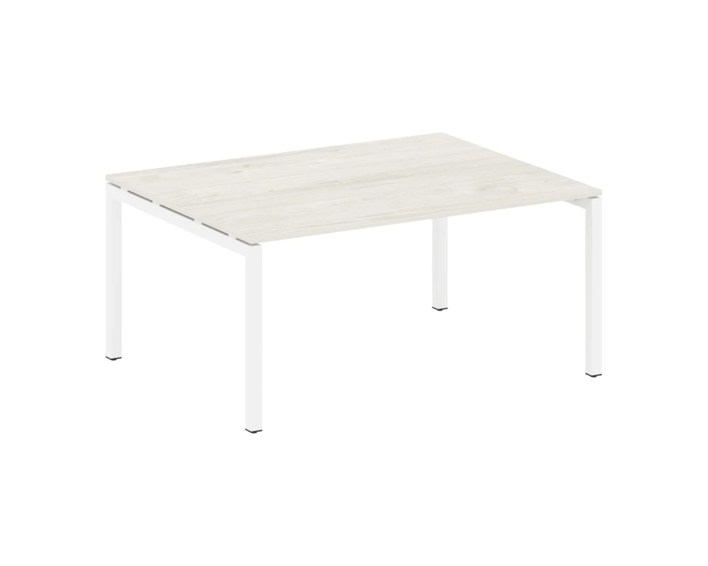 Переговорный стол (1 столешница) на П-образном м/к 1600x1235x750 Метал Систем Куатро 5x5 / Metal System Quattro 5x5