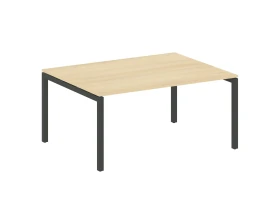 Переговорный стол (1 столешница) на П-образном м/к 1600x1235x750 Метал Систем Куатро 5x5 / Metal System Quattro 5x5 images