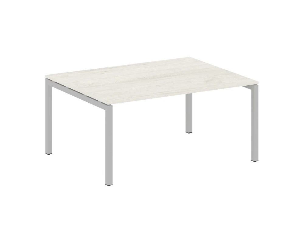 Переговорный стол (1 столешница) на П-образном м/к 1600x1235x750 Метал Систем Куатро 5x5 / Metal System Quattro 5x5
