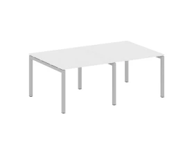 Переговорный стол (2 столешницы) на П-образном м/к 2000x1235x750 Метал Систем Куатро 5x5 / Metal System Quattro 5x5 images