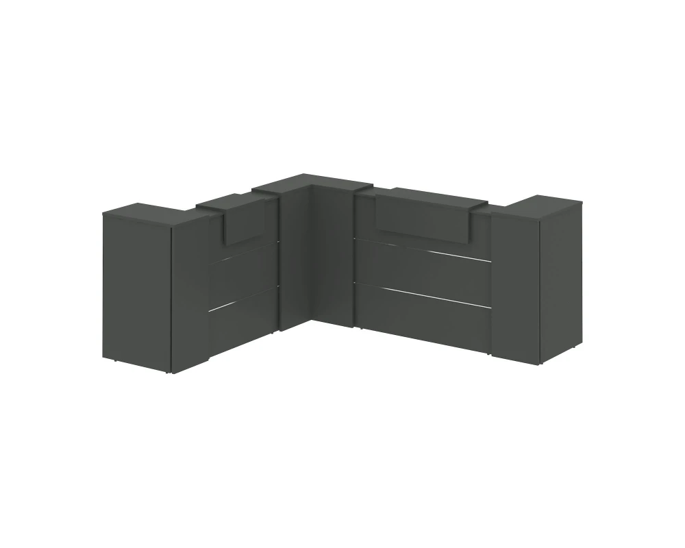 Ресепшн K-33 2607x3007x1187 Оникс / Onix