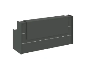 Ресепшн K-9 2410x766x1187 Оникс / Onix images