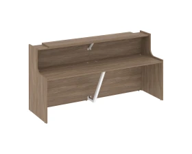 Ресепшн K-9 2410x766x1187 Оникс / Onix images