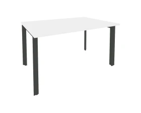 Стол переговорный (1 столешница) на П-образном м/к 1380x980x750 Оникс / Onix images