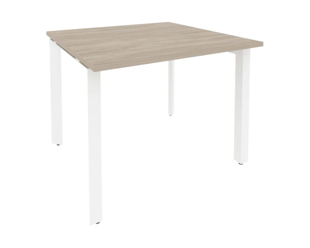 Стол переговорный (1 столешница) на П-образном м/к 980x980x750 Оникс / Onix