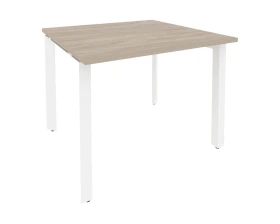 Стол переговорный (1 столешница) на П-образном м/к 980x980x750 Оникс / Onix images