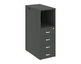 Тумба 4 ящика завершающая, правая Оникс / Onix images