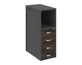 Тумба 4 ящика завершающая, правая Оникс / Onix images