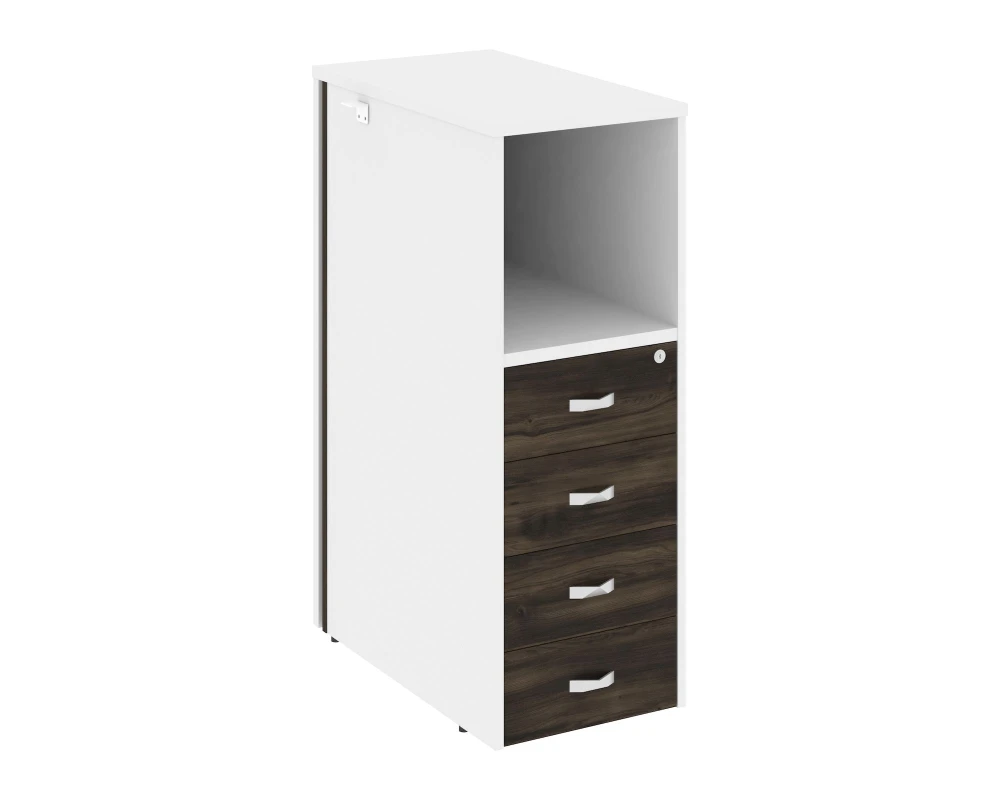 Тумба 4 ящика завершающая, правая Оникс / Onix