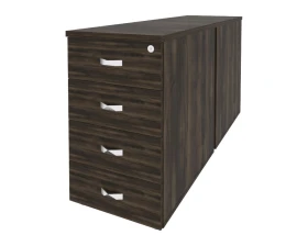 Тумба двойная приставная / опорная 432x1475x750 Оникс / Onix images