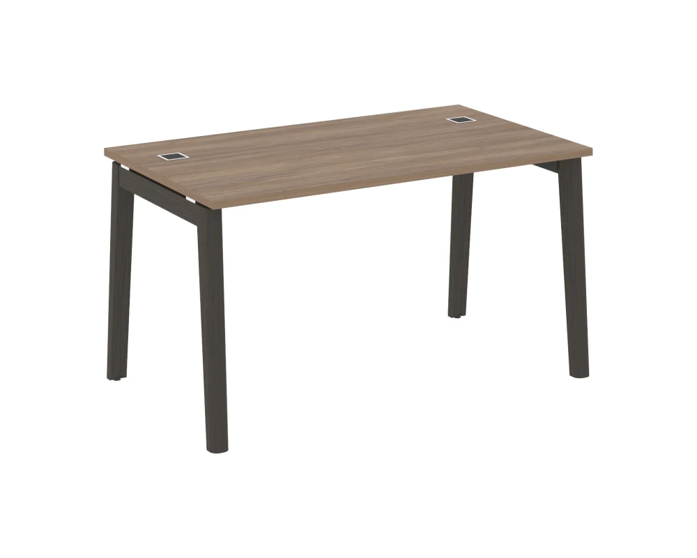 Стол для руководителя, опоры - массив дерева 138x80x75 Оникс Вуд Директ / Onix Wood Direct