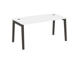 Стол рабочий руководителя, опоры - массив дерева 158x80x75 Оникс Вуд Директ / Onix Wood Direct images