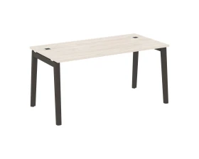 Стол рабочий руководителя, опоры - массив дерева 158x80x75 Оникс Вуд Директ / Onix Wood Direct images