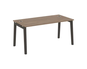 Стол рабочий руководителя, опоры - массив дерева 158x80x75 Оникс Вуд Директ / Onix Wood Direct images