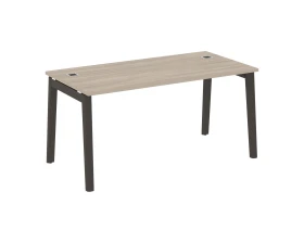 Стол рабочий руководителя, опоры - массив дерева 158x80x75 Оникс Вуд Директ / Onix Wood Direct images