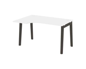 Стол эргономичный левый, опоры - массив дерева 138x98x75 Оникс Вуд / Onix Wood images