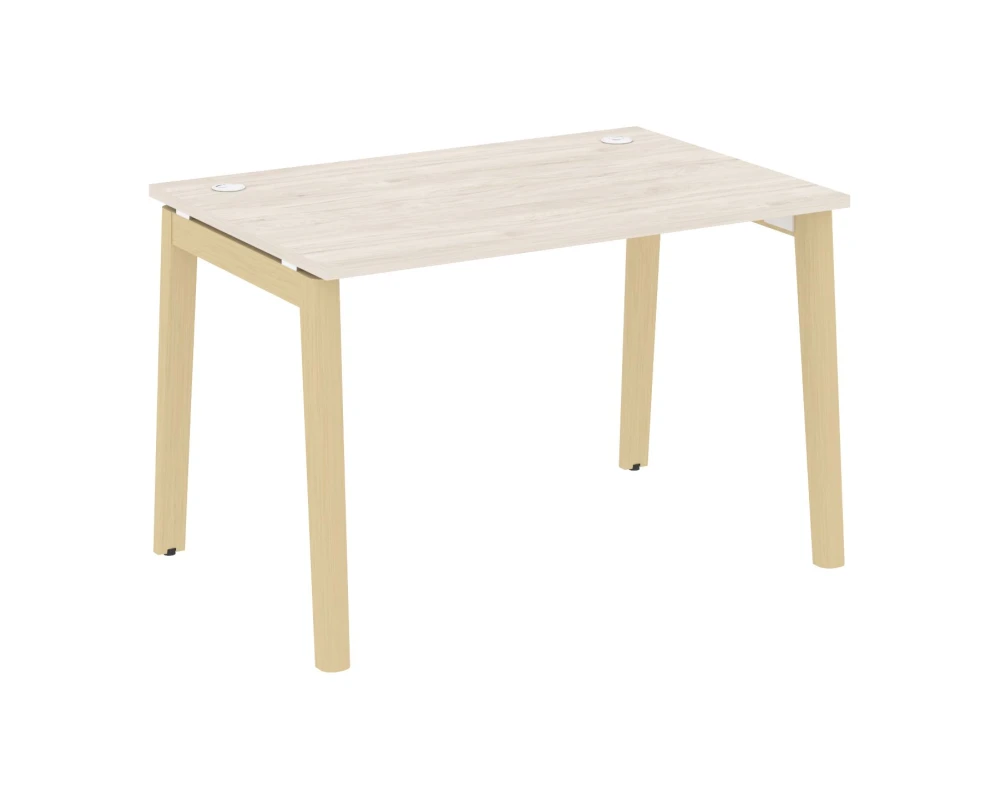 Стол письменный, опоры - массив дерева 118x80x75 Оникс Вуд / Onix Wood