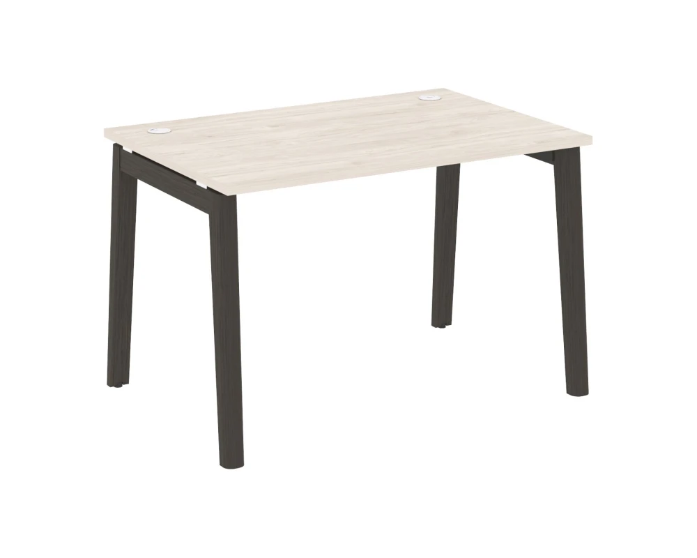 Стол письменный, опоры - массив дерева 118x80x75 Оникс Вуд / Onix Wood