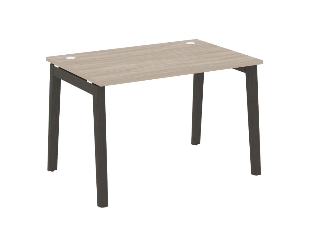 Стол письменный, опоры - массив дерева 118x80x75 Оникс Вуд / Onix Wood