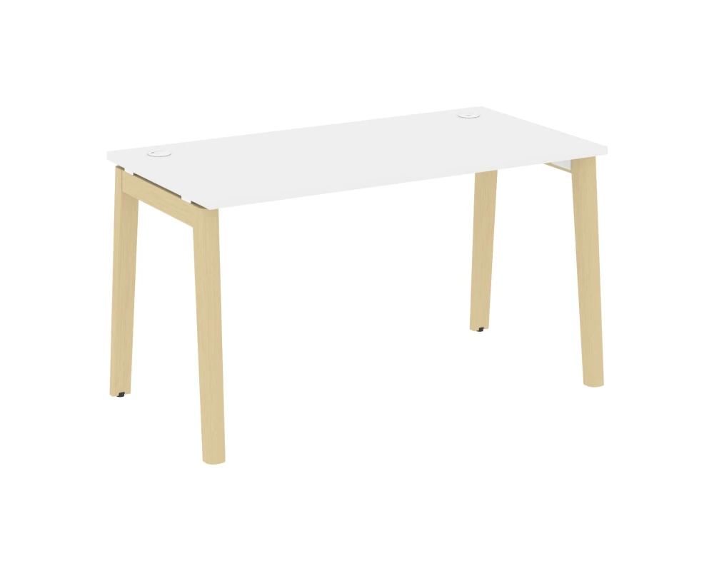 Стол письменный, опоры - массив дерева 138x72x75 Оникс Вуд / Onix Wood