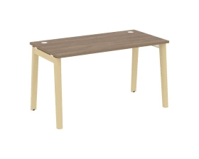 Стол письменный, опоры - массив дерева 138x72x75 Оникс Вуд / Onix Wood images