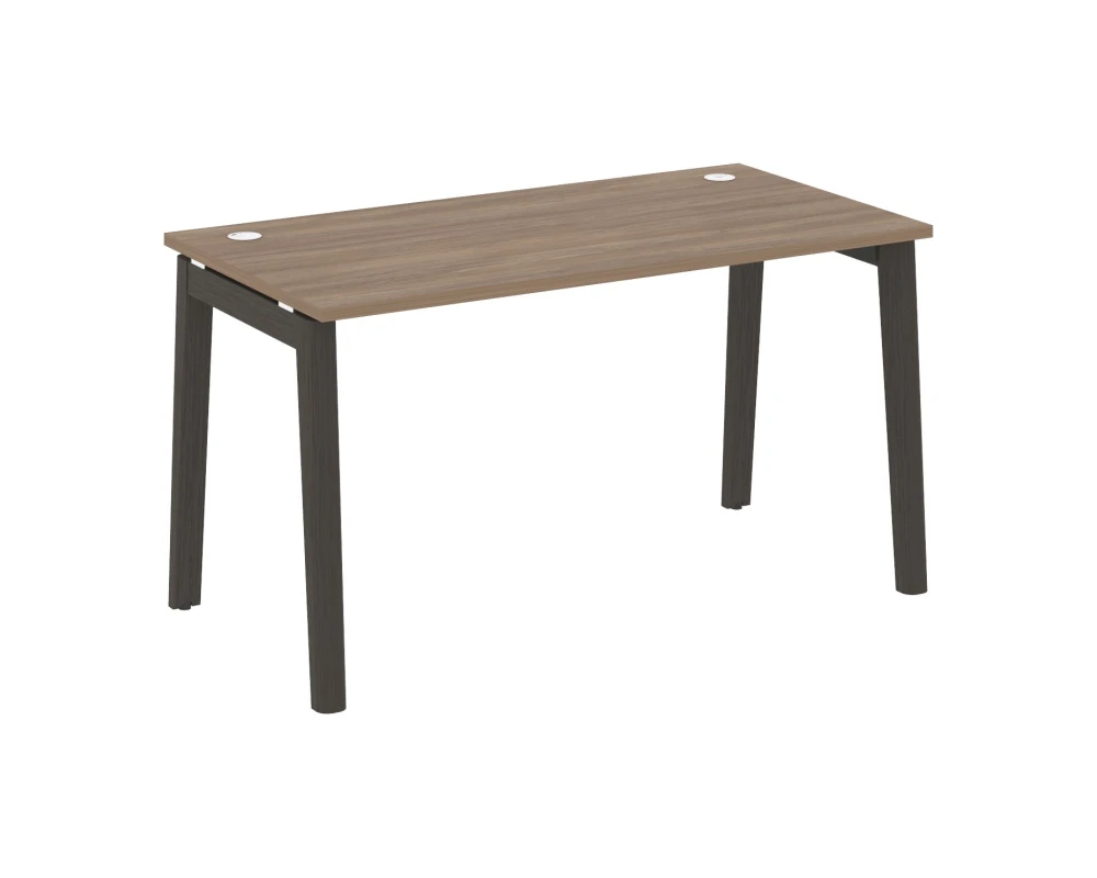 Стол письменный, опоры - массив дерева 138x72x75 Оникс Вуд / Onix Wood