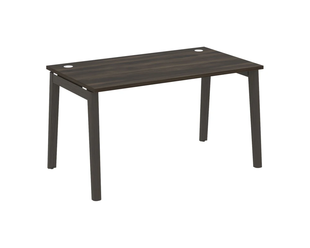 Стол письменный, опоры - массив дерева 138x80x75 Оникс Вуд / Onix Wood