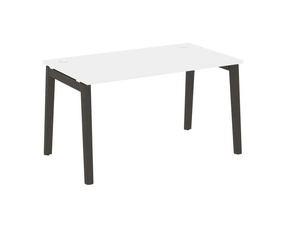 Стол письменный, опоры - массив дерева 138x80x75 Оникс Вуд / Onix Wood