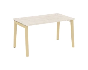 Стол письменный, опоры - массив дерева 138x80x75 Оникс Вуд / Onix Wood images