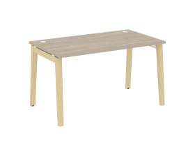 Стол письменный, опоры - массив дерева 138x80x75 Оникс Вуд / Onix Wood images