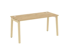 Стол письменный, опоры - массив дерева 158x72x75 Оникс Вуд / Onix Wood images