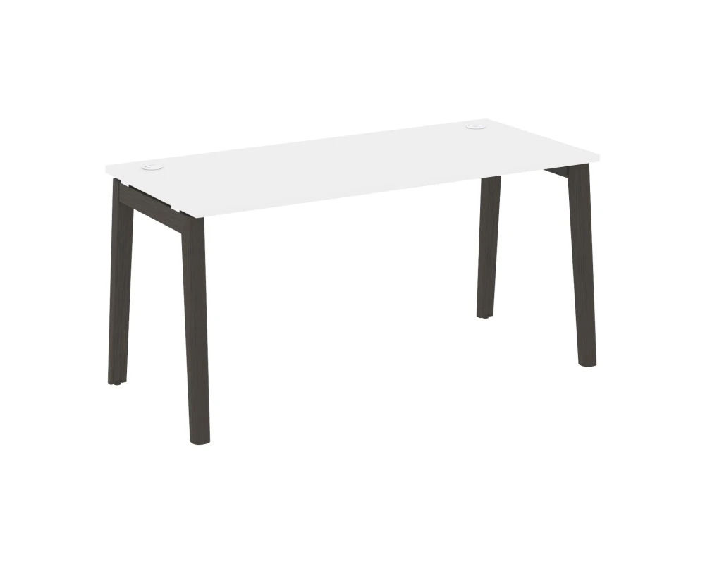 Стол письменный, опоры - массив дерева 158x72x75 Оникс Вуд / Onix Wood