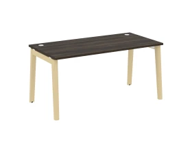 Стол письменный, опоры - массив дерева 158x80x75 Оникс Вуд / Onix Wood images