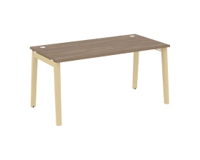 Стол письменный, опоры - массив дерева 158x80x75 Оникс Вуд / Onix Wood images