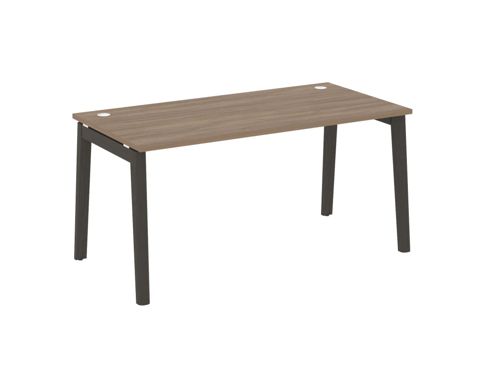 Стол письменный, опоры - массив дерева 158x80x75 Оникс Вуд / Onix Wood