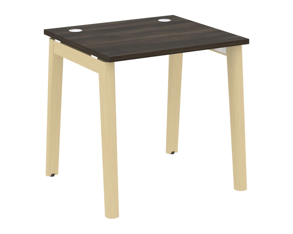 Стол письменный, опоры - массив дерева 78x72x75 Оникс Вуд / Onix Wood