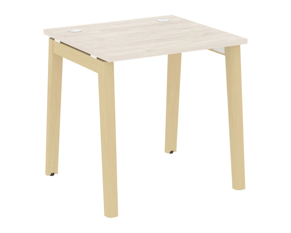 Стол письменный, опоры - массив дерева 78x72x75 Оникс Вуд / Onix Wood