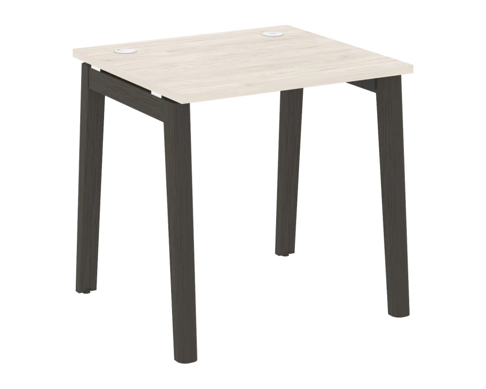 Стол письменный, опоры - массив дерева 78x72x75 Оникс Вуд / Onix Wood