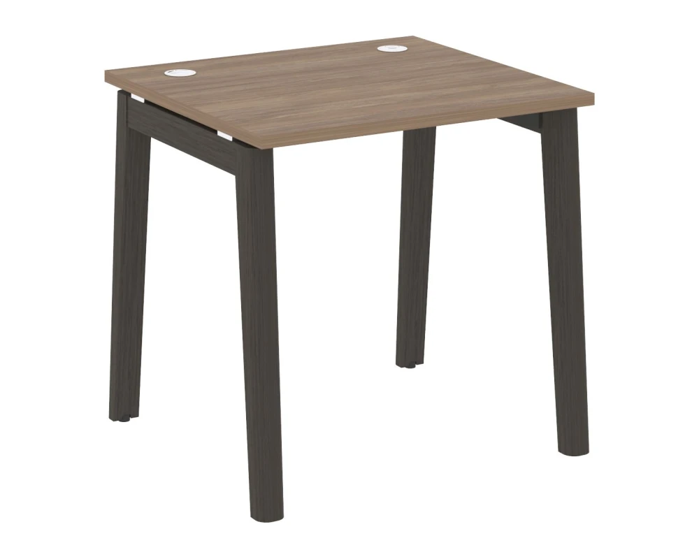 Стол письменный, опоры - массив дерева 78x72x75 Оникс Вуд / Onix Wood