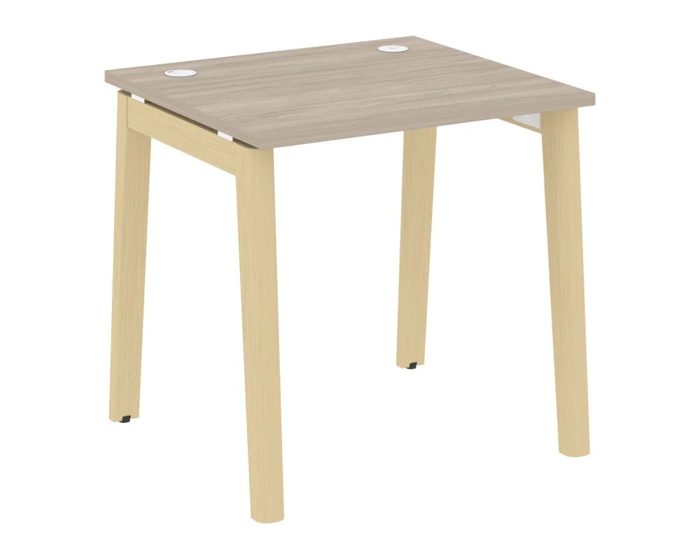 Стол письменный, опоры - массив дерева 78x72x75 Оникс Вуд / Onix Wood