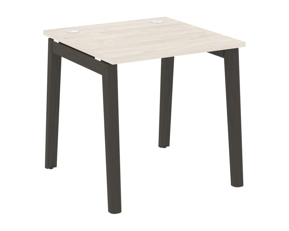 Стол письменный, опоры - массив дерева 78x80x75 Оникс Вуд / Onix Wood