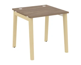 Стол письменный, опоры - массив дерева 78x80x75 Оникс Вуд / Onix Wood images