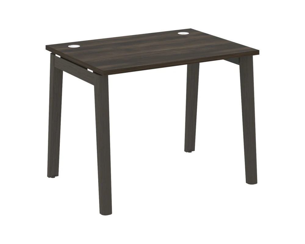 Стол письменный, опоры - массив дерева 98x72x75 Оникс Вуд / Onix Wood