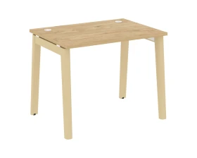 Стол письменный, опоры - массив дерева 98x72x75 Оникс Вуд / Onix Wood images