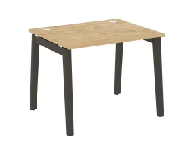 Стол письменный, опоры - массив дерева 98x80x75 Оникс Вуд / Onix Wood images