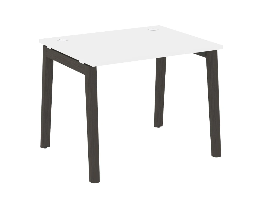 Стол письменный, опоры - массив дерева 98x80x75 Оникс Вуд / Onix Wood