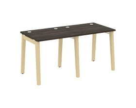 Рабочая станция, опоры - массив дерева 156x72x75 Оникс Вуд / Onix Wood images