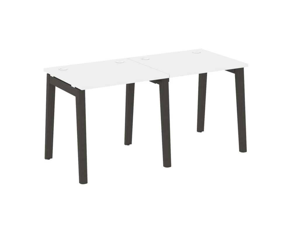 Рабочая станция, опоры - массив дерева 156x72x75 Оникс Вуд / Onix Wood