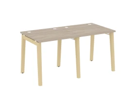 Рабочая станция, опоры - массив дерева 156x80x75 Оникс Вуд / Onix Wood images