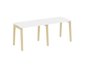 Рабочая станция, опоры - массив дерева 196x72x75 Оникс Вуд / Onix Wood images